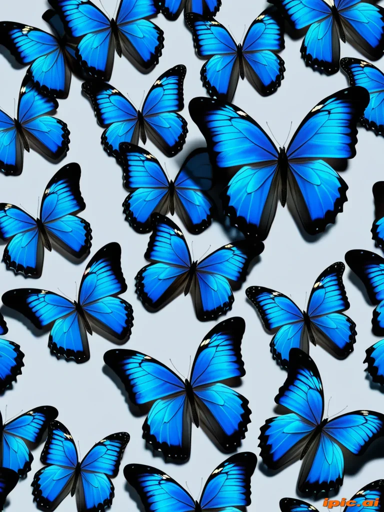 blue butterfly aesthetic