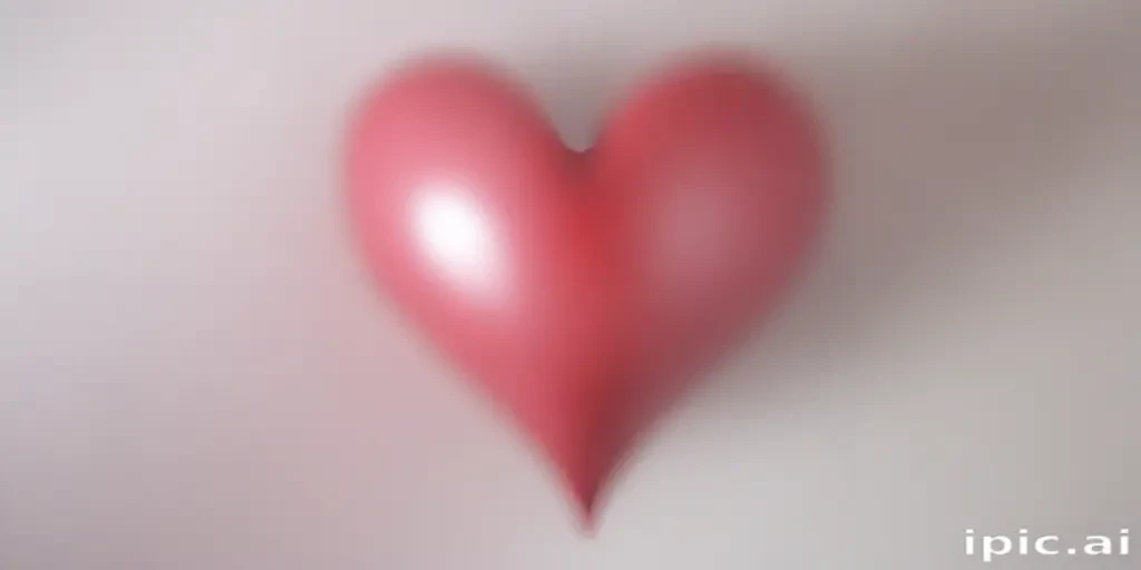 blurred heart