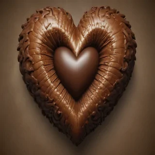 brown heart