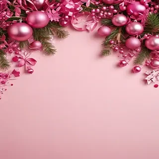 christmas background pink