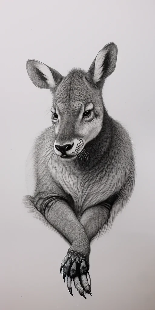dead animal drawing