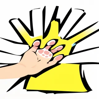 high five clip art