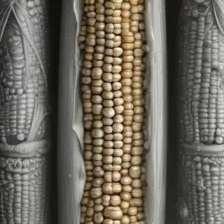 corn drawing