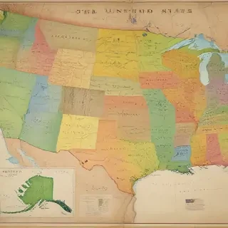 map of the united states