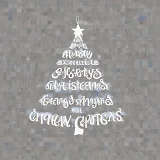 merry christmas transparent