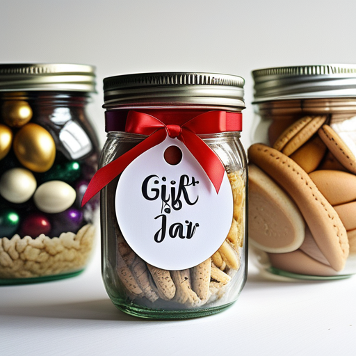gift in a jar ideas not food