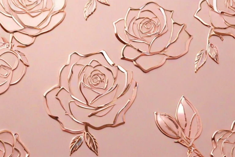 rose gold cute wallpapers