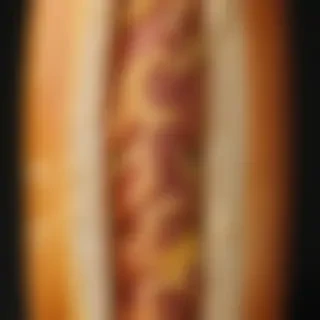 transparent hot dog