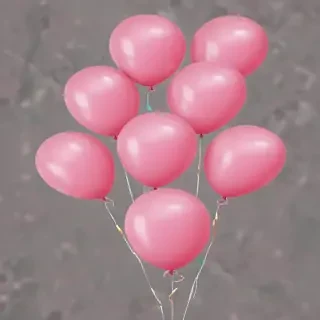 pink balloons png