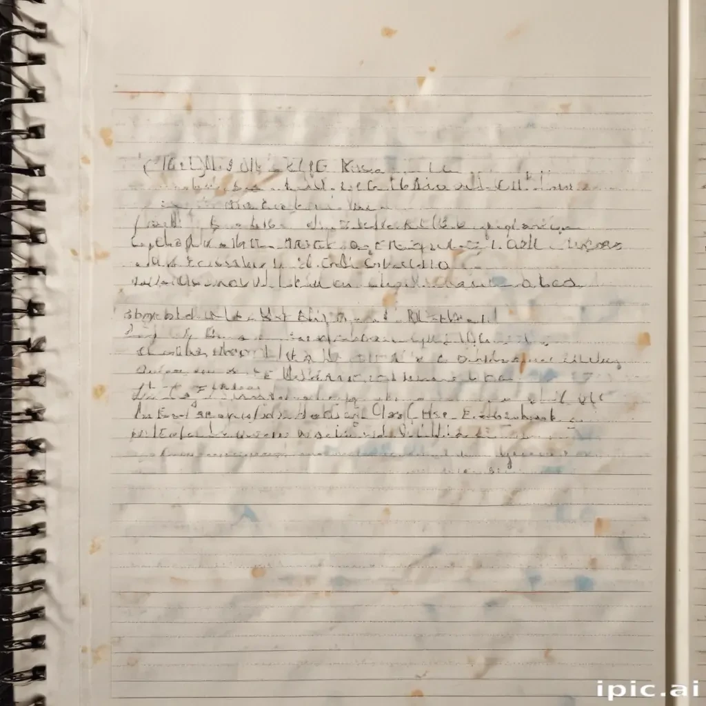 notebook paper image