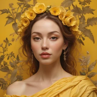 aesthetic yellow bg