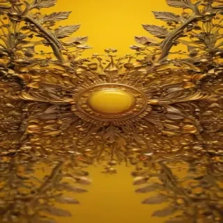 aesthetic yellow background