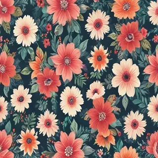 floral computer background