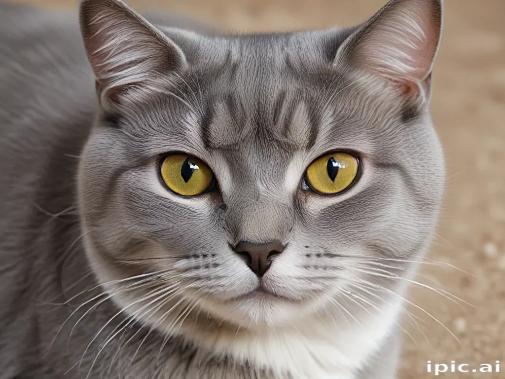 grey cat