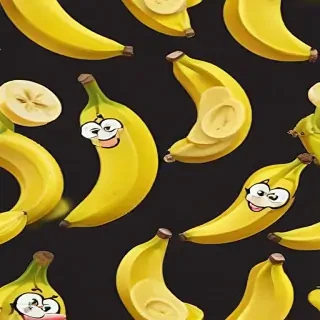 cartoon banana