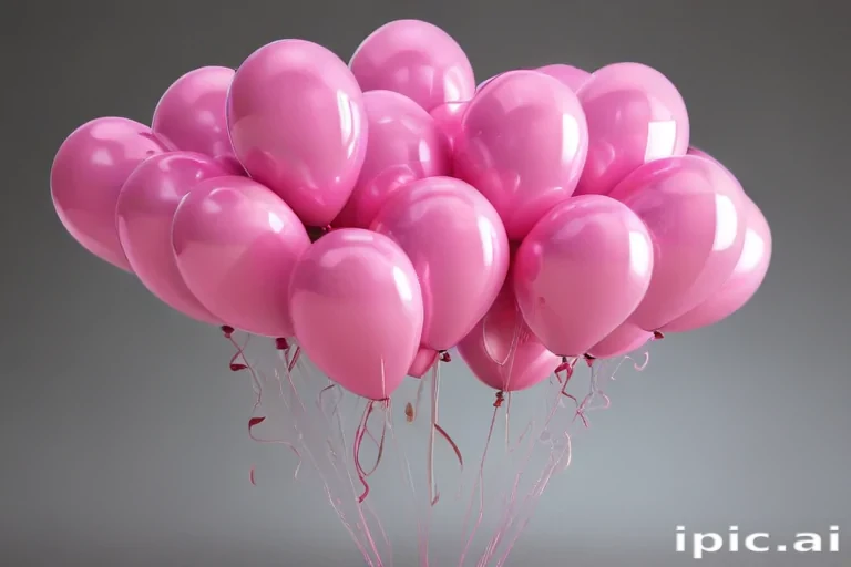 pink balloons png