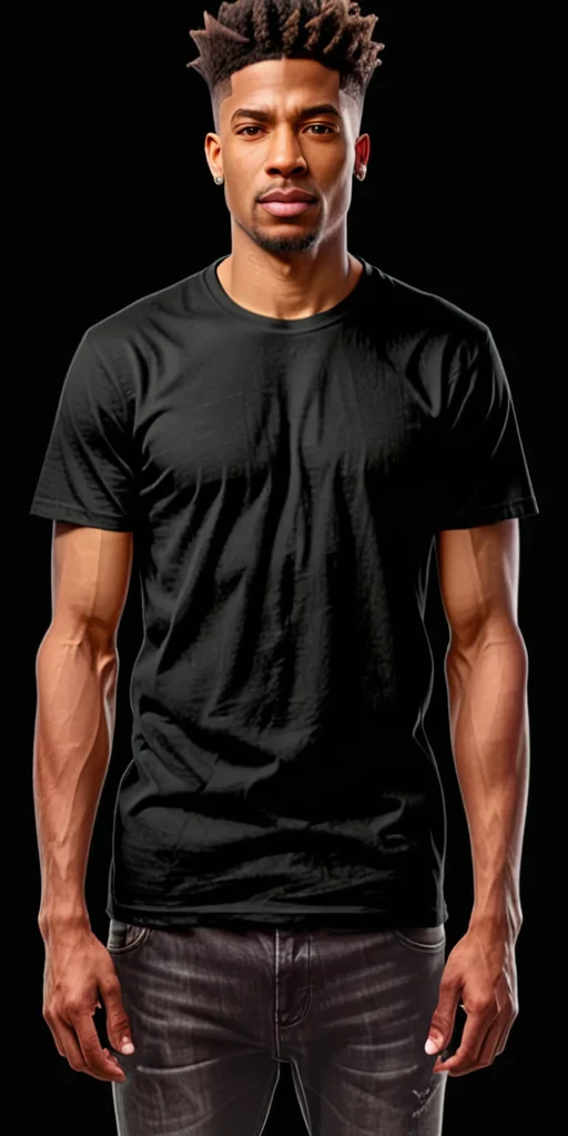 black tee png