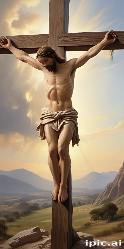 pics of jesus on the cross