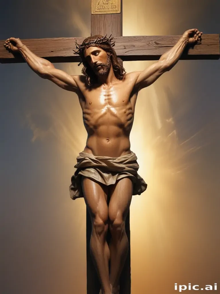 image of jesus on the cross
