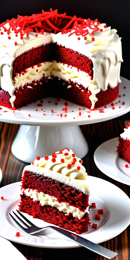 red velvet tres leches cake