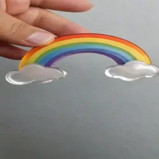 rainbow transparent
