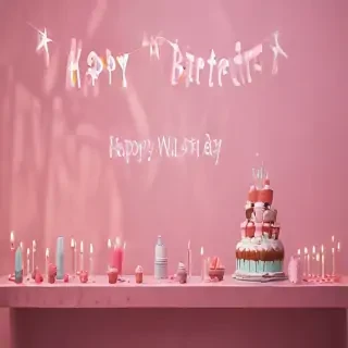aesthetic birthday wallpaper