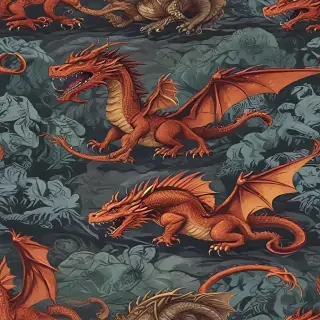 dragons background