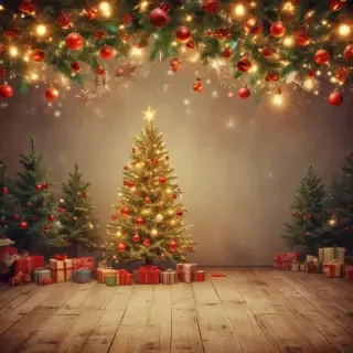 vintage christmas background