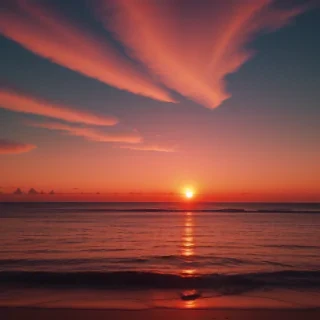 sunset wallpaper aesthetic