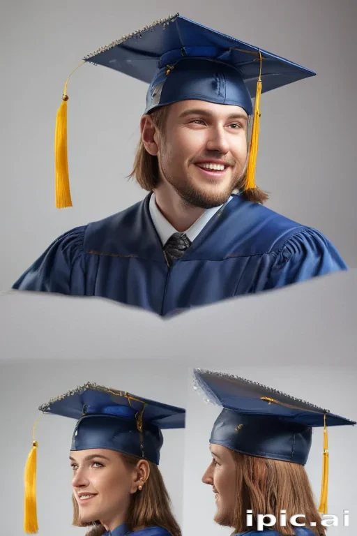 transparent graduation cap