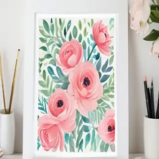 free printable watercolor art