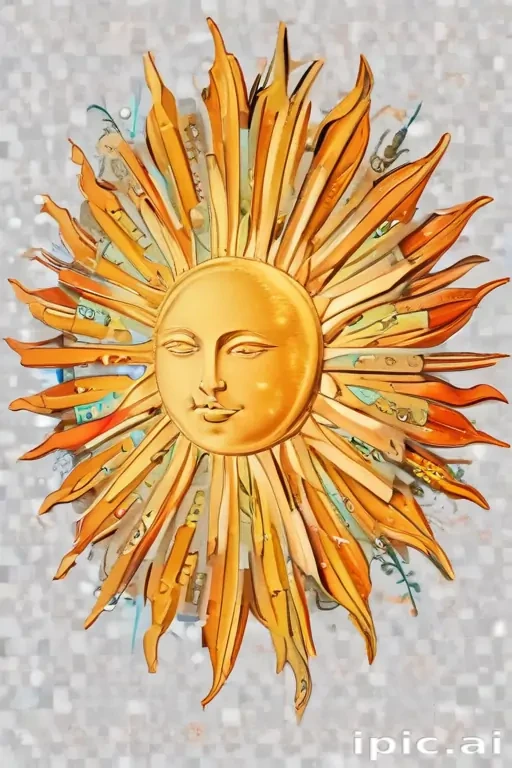 sun clip art transparent background