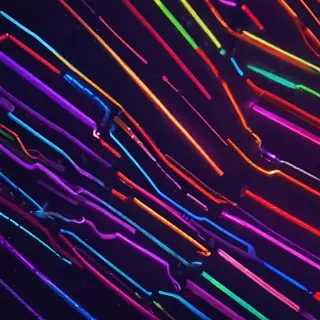 neon color background