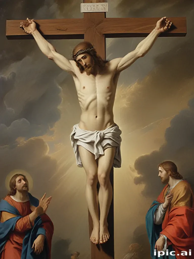 christ on the cross image