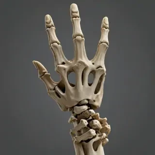 skeleton hand png