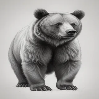bear drawlings
