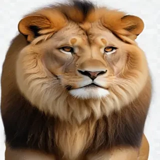 lion transparent background