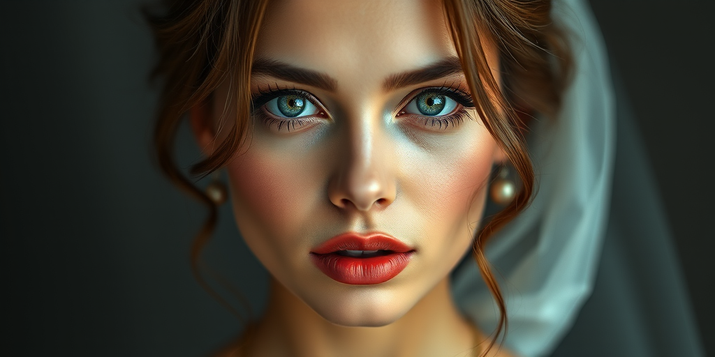 create image of beautiful woman