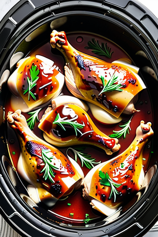 chicken leg quarter recipes in crock pot
