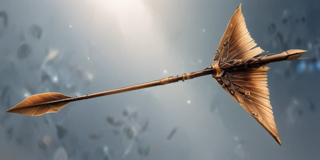 drawn arrow