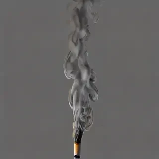 smoke no background