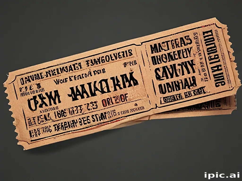 concert tickets png