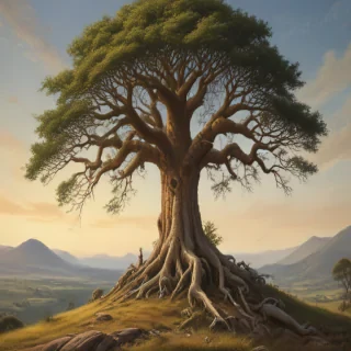tree drawing images