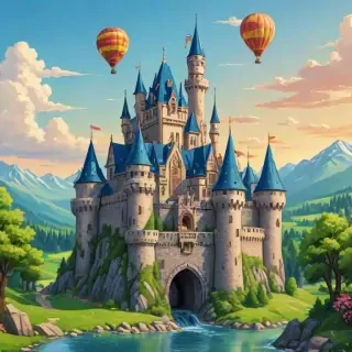 cartoon castel