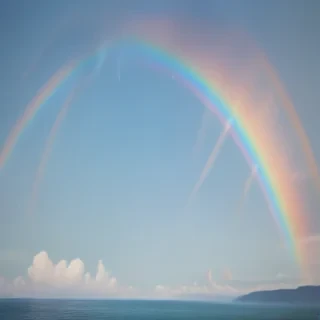 transparent rainbow