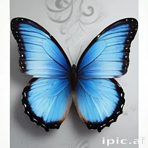blue butterfly