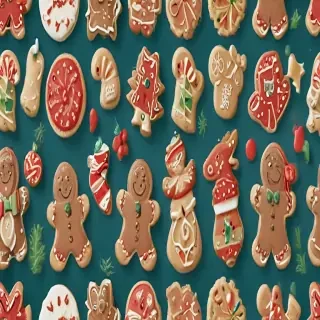 clipart christmas cookies