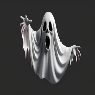 scary ghost png