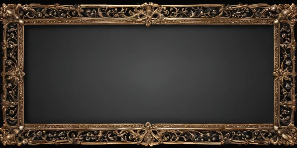 transparent border frame