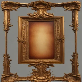antique frame png